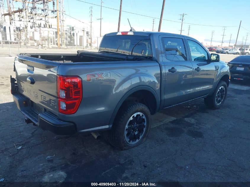 2021 Ford Ranger Xl VIN: 1FTER4FH2MLD12647 Lot: 40909403