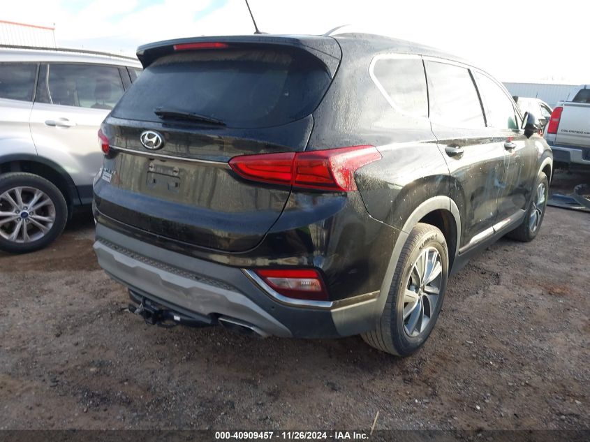 VIN 5NMS33AD1KH065994 2019 Hyundai Santa Fe, Sel Plus no.4