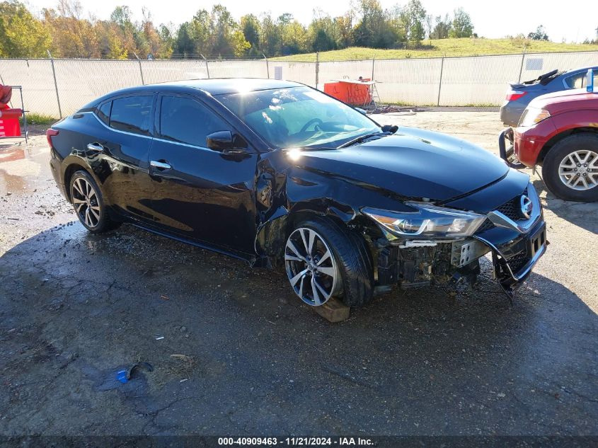 2017 Nissan Maxima 3.5 S VIN: 1N4AA6APXHC436824 Lot: 40909463