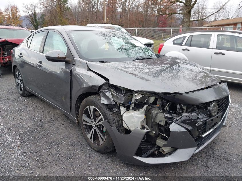 2021 Nissan Sentra Sv Xtronic Cvt VIN: 3N1AB8CV6MY250488 Lot: 40909476