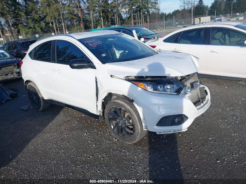 2022 Honda Hr-V Awd Sport VIN: 3CZRU6H18NM745007 Lot: 40909481