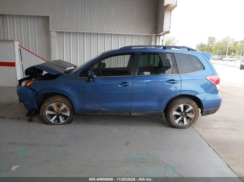 2018 Subaru Forester 2.5I Limited VIN: JF2SJAJC3JH522453 Lot: 40909506