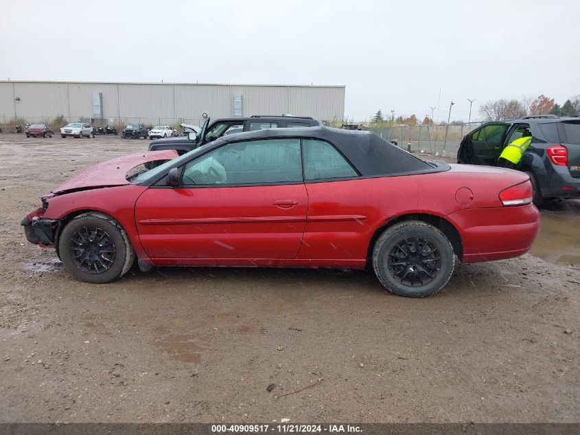 2006 Chrysler Sebring VIN: 1C3EL45X26N249619 Lot: 40909517