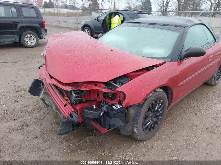 2006 Chrysler Sebring VIN: 1C3EL45X26N249619 Lot: 40909517