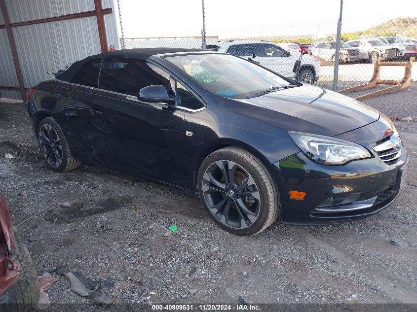 Vin: w04wt3n57gg092677, lot: 41399223, buick cascada premium 20161