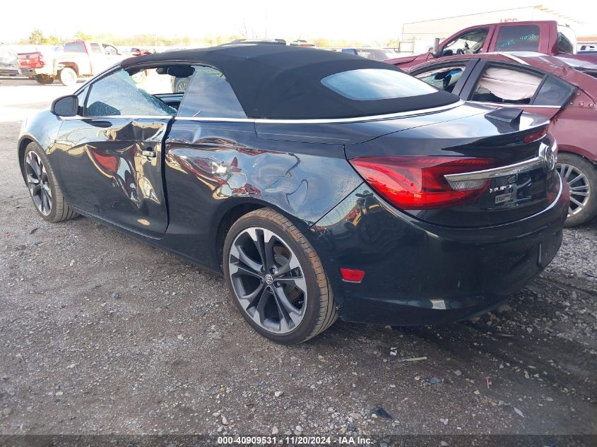 Vin: w04wt3n57gg092677, lot: 41399223, buick cascada premium 20163