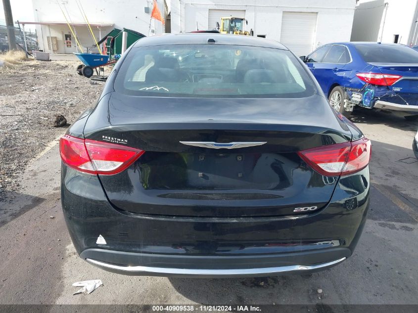 2016 Chrysler 200 Limited VIN: 1C3CCCAB5GN104636 Lot: 40909538