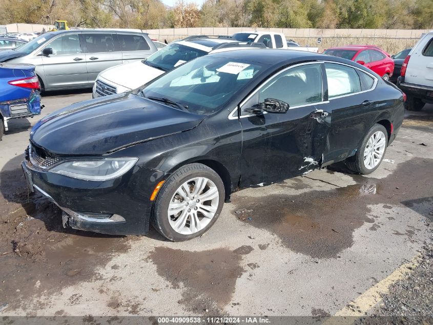 2016 Chrysler 200 Limited VIN: 1C3CCCAB5GN104636 Lot: 40909538