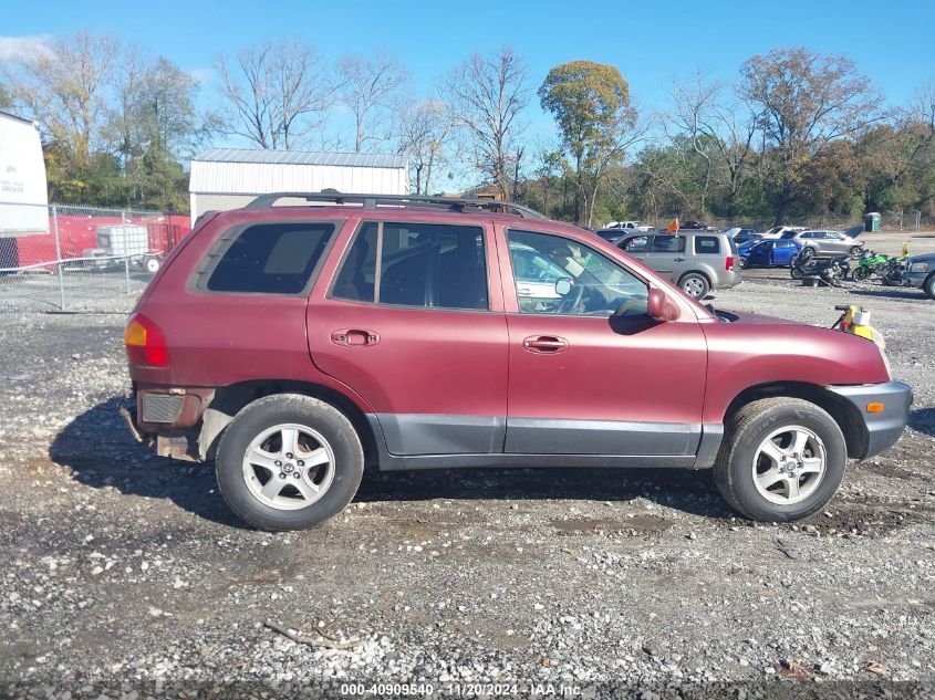 2004 Hyundai Santa Fe Gls VIN: KM8SC13D54U586581 Lot: 40909540