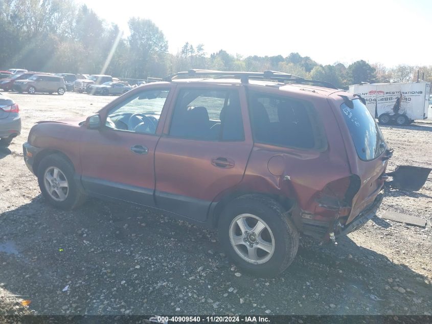 2004 Hyundai Santa Fe Gls VIN: KM8SC13D54U586581 Lot: 40909540