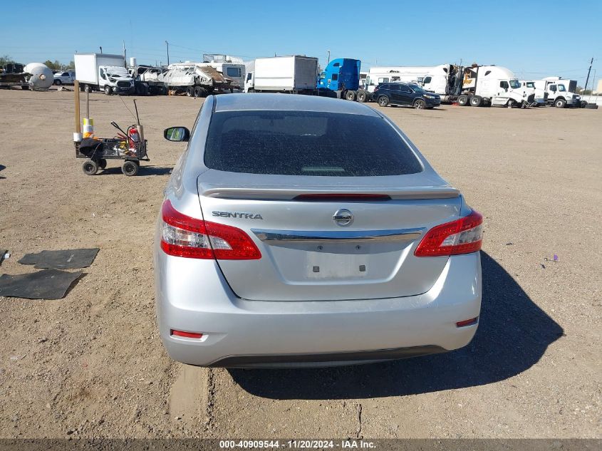 2015 Nissan Sentra S VIN: 3N1AB7AP8FY249926 Lot: 40909544