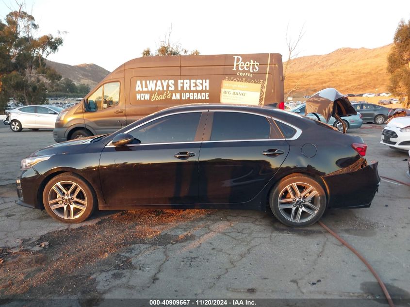 2021 Kia Forte Ex VIN: 3KPF54AD4ME393583 Lot: 40909567