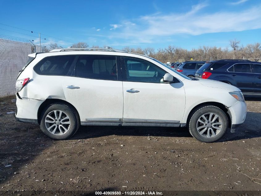 2013 Nissan Pathfinder Sl VIN: 5N1AR2MM6DC639079 Lot: 40909580