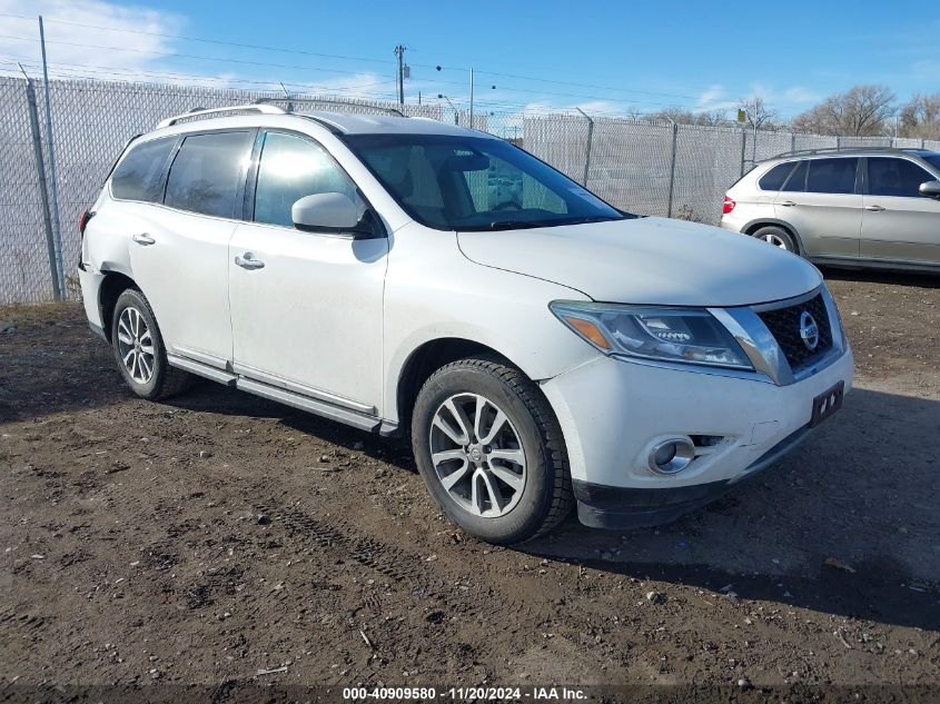 VIN 5N1AR2MM6DC639079 2013 Nissan Pathfinder, SL no.1