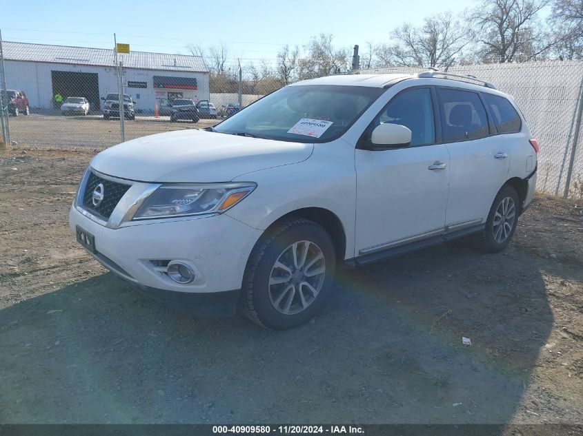 VIN 5N1AR2MM6DC639079 2013 Nissan Pathfinder, SL no.2