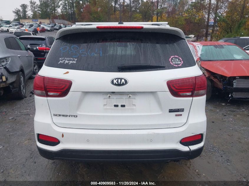 2020 Kia Sorento 2.4L Lx VIN: 5XYPG4A34LG682633 Lot: 40909583