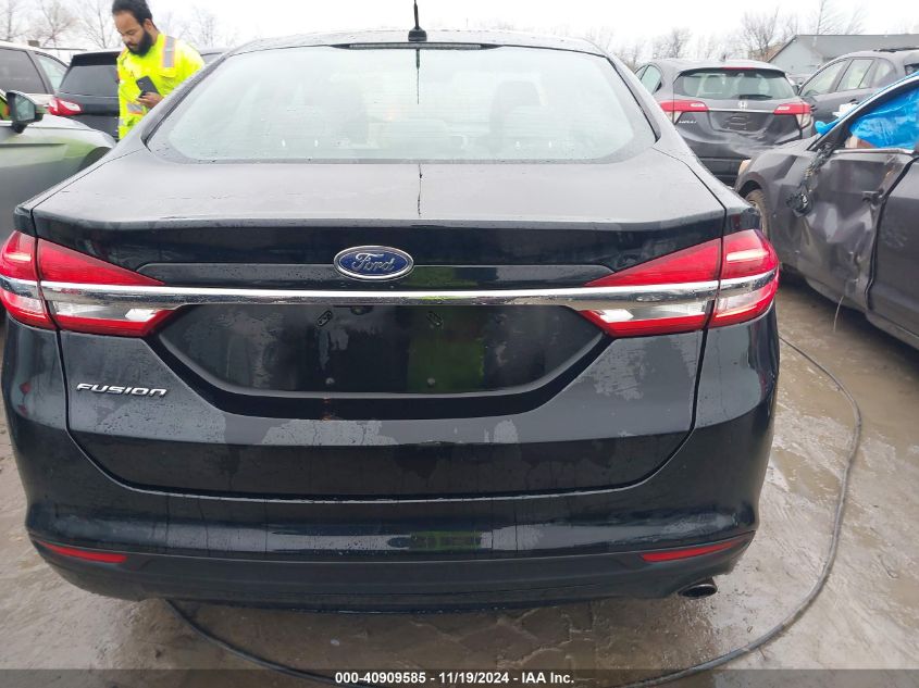 2017 Ford Fusion S VIN: 3FA6P0G7XHR330514 Lot: 40909585