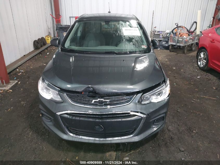 2020 Chevrolet Sonic Fwd Lt VIN: 1G1JD5SB6L4122727 Lot: 40909589