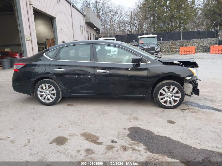 2015 Nissan Sentra S VIN: 3N1AB7AP4FY274046 Lot: 40909590