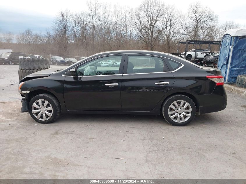 2015 Nissan Sentra S VIN: 3N1AB7AP4FY274046 Lot: 40909590