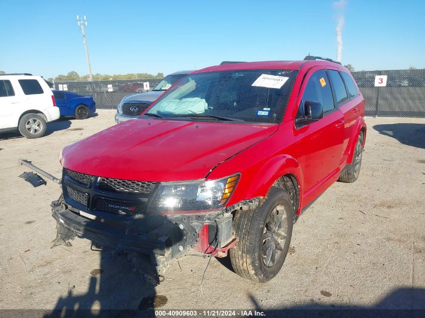 2019 Dodge Journey Se VIN: 3C4PDCBB1KT860384 Lot: 40909603