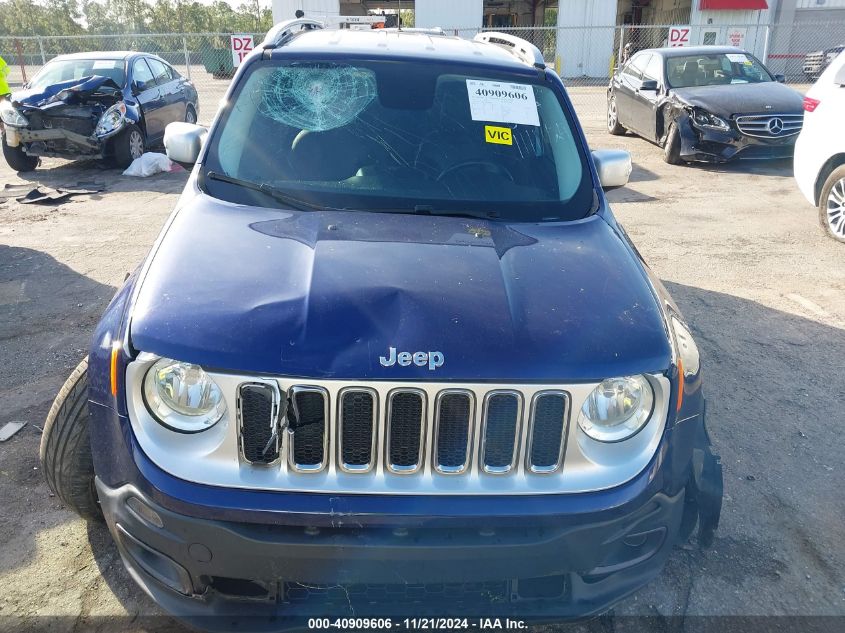 2016 Jeep Renegade Limited VIN: ZACCJADT7GPD46264 Lot: 40909606