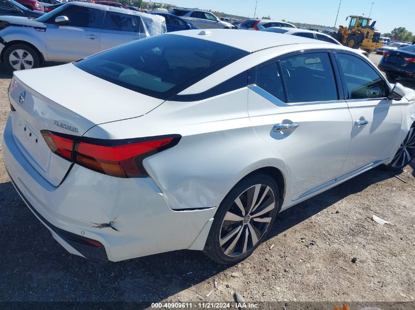 2019 Nissan Altima 2.5 Platinum VIN: 1N4BL4FV3KN314439 Lot: 40909611