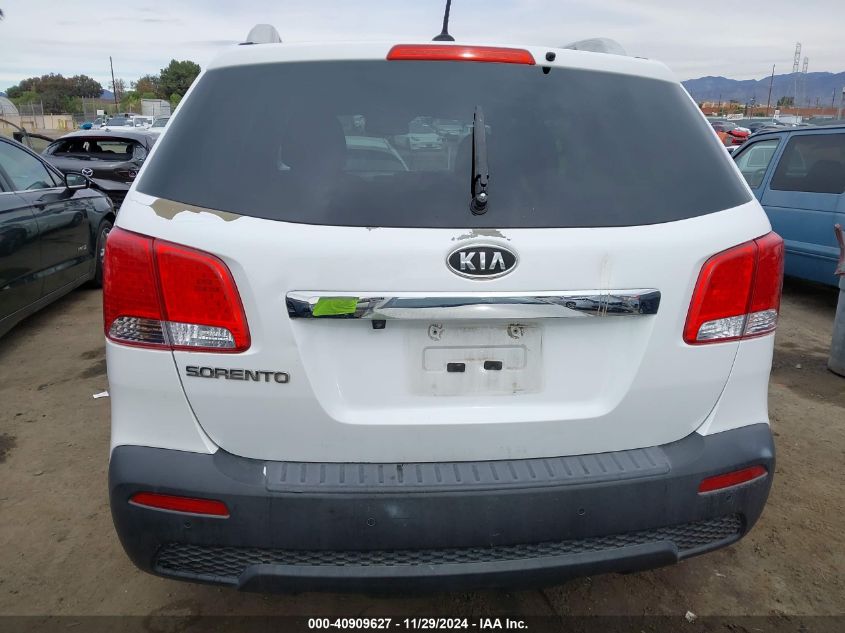 2012 Kia Sorento Lx VIN: 5XYKT3A69CG308481 Lot: 40909627