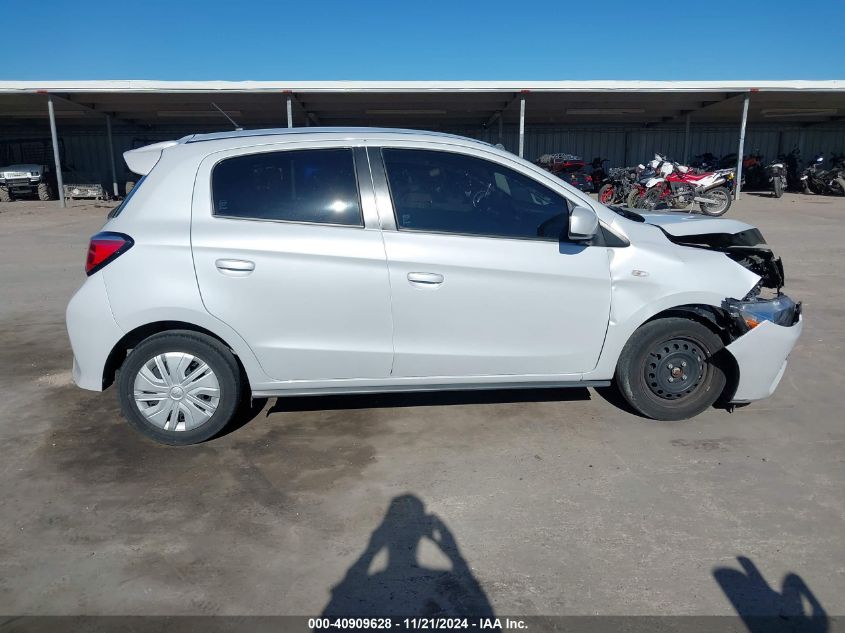 2021 Mitsubishi Mirage Carbonite Edition/Es/Le VIN: ML32AUHJ0MH010709 Lot: 40909628