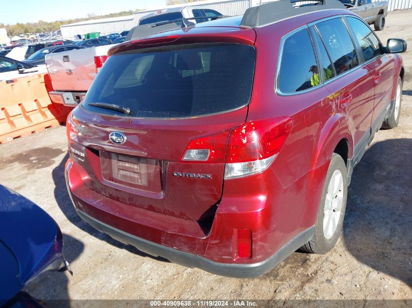 2012 Subaru Outback 2.5I Limited VIN: 4S4BRCKC3C3274122 Lot: 40909638