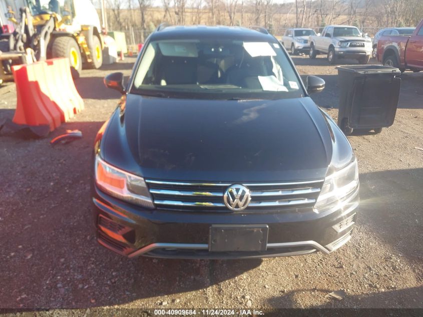 2019 Volkswagen Tiguan Se/Sel/Sel R-Line Jet-Black/Sel R-Line VIN: 3VV2B7AX0KM103153 Lot: 40909684