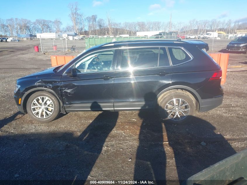 2019 Volkswagen Tiguan Se/Sel/Sel R-Line Jet-Black/Sel R-Line VIN: 3VV2B7AX0KM103153 Lot: 40909684