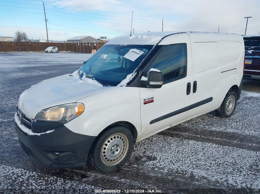 Vin: zfberfatxg6b44465, lot: 41399381, ram promaster city tradesman 20162