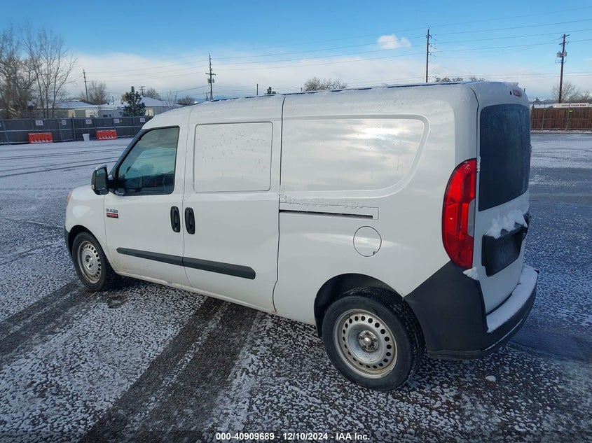 Vin: zfberfatxg6b44465, lot: 41399381, ram promaster city tradesman 20163