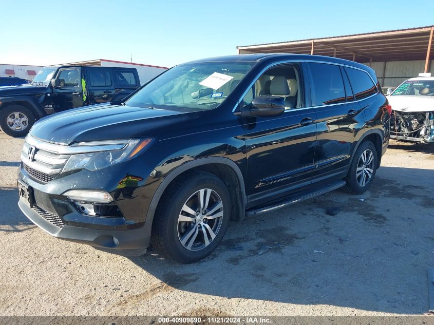 VIN 5FNYF5H55GB027298 2016 HONDA PILOT no.2