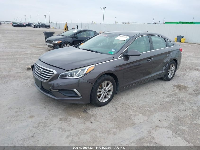 VIN 5NPE24AF2HH595054 2017 HYUNDAI SONATA no.2