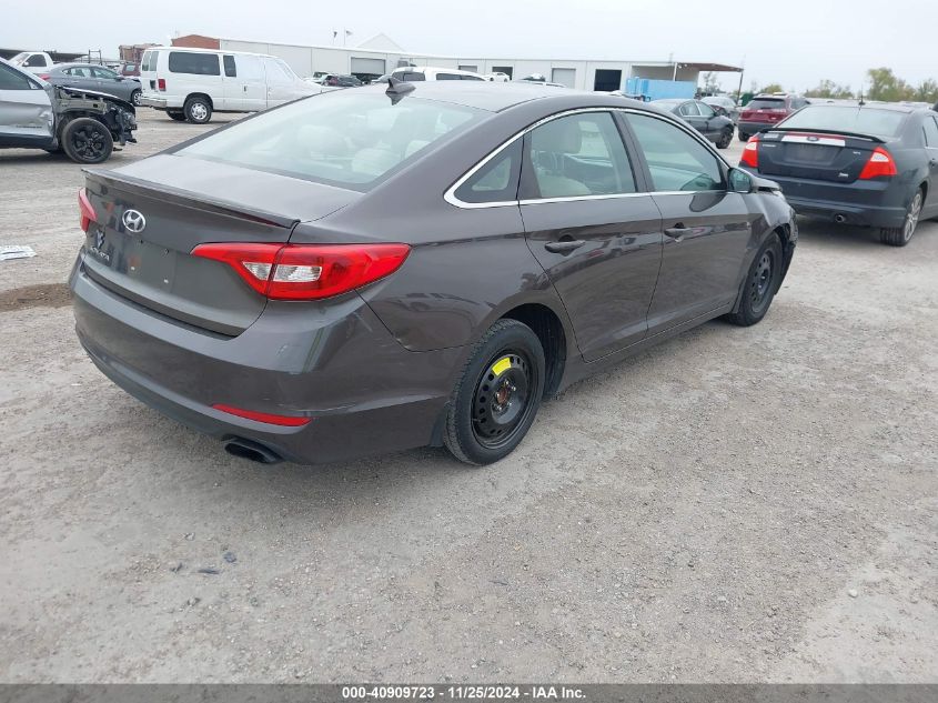 VIN 5NPE24AF2HH595054 2017 HYUNDAI SONATA no.4