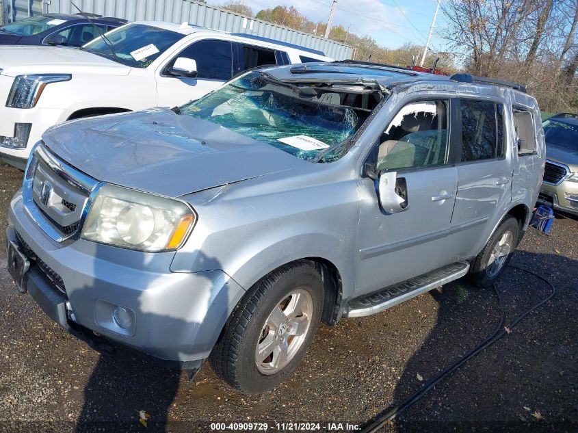 2011 Honda Pilot Ex-L VIN: 5FNYF4H67BB036788 Lot: 40909729