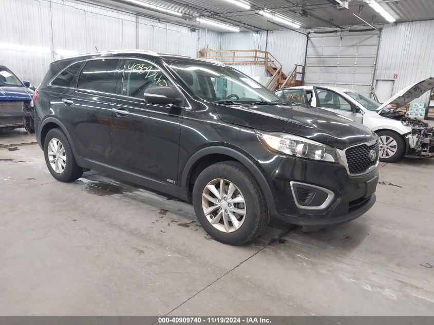 2017 Kia Sorento 2.4L Lx VIN: 5XYPGDA32HG288622 Lot: 40909740