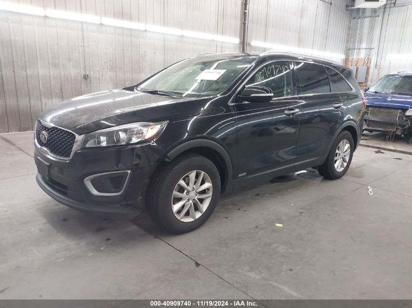 2017 Kia Sorento 2.4L Lx VIN: 5XYPGDA32HG288622 Lot: 40909740