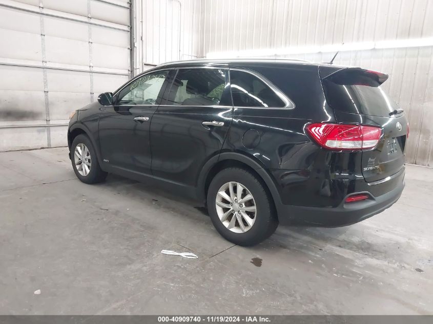 2017 Kia Sorento 2.4L Lx VIN: 5XYPGDA32HG288622 Lot: 40909740