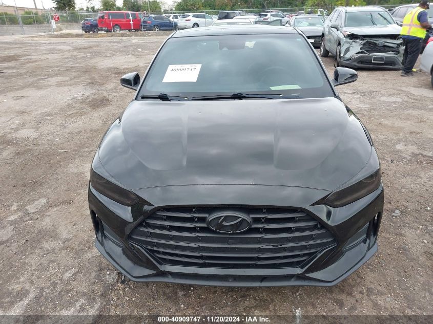 2020 Hyundai Veloster 2.0 Premium VIN: KMHTG6AF4LU027533 Lot: 40909747