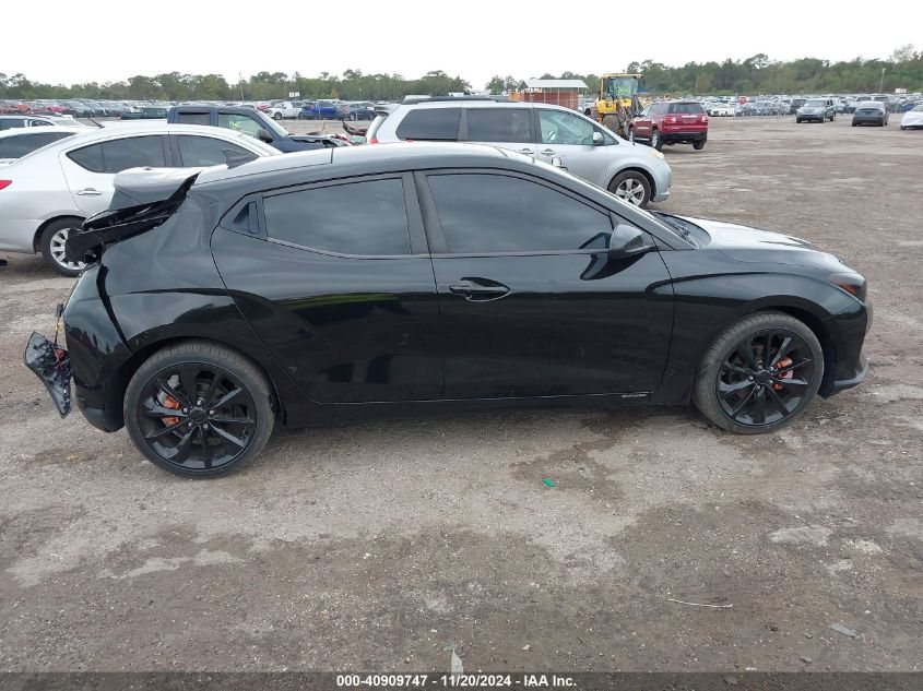 2020 Hyundai Veloster 2.0 Premium VIN: KMHTG6AF4LU027533 Lot: 40909747