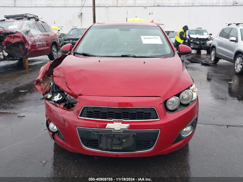 2013 Chevrolet Sonic Lt Auto VIN: 1G1JC5SH6D4247087 Lot: 40909755