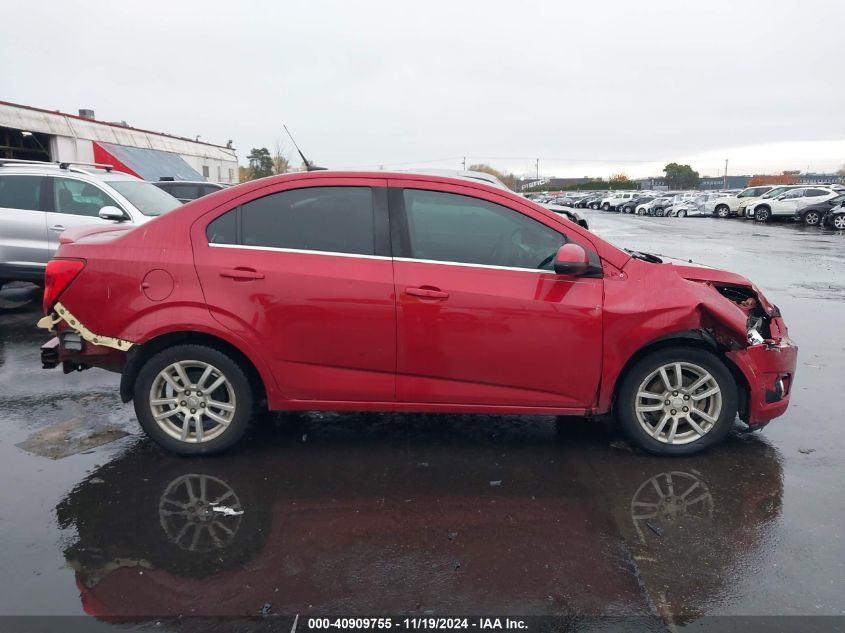 2013 Chevrolet Sonic Lt Auto VIN: 1G1JC5SH6D4247087 Lot: 40909755