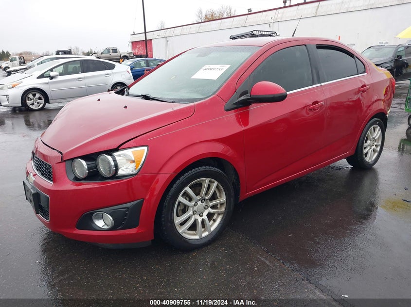 2013 CHEVROLET SONIC LT AUTO - 1G1JC5SH6D4247087