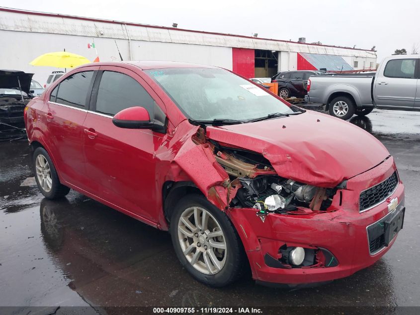 2013 Chevrolet Sonic Lt Auto VIN: 1G1JC5SH6D4247087 Lot: 40909755