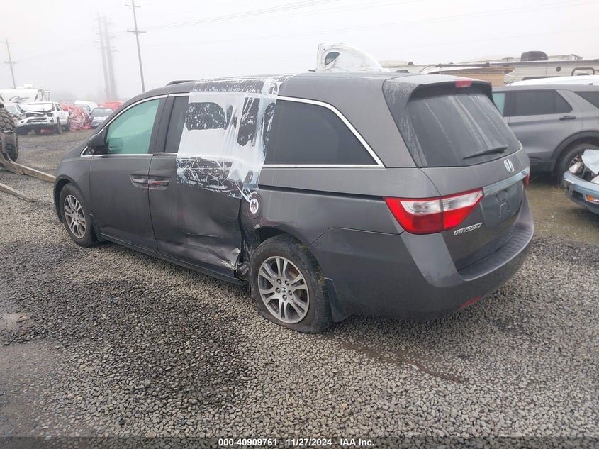 Vin: 5fnrl5h68cb123720, lot: 41399453, honda odyssey ex-l 20123