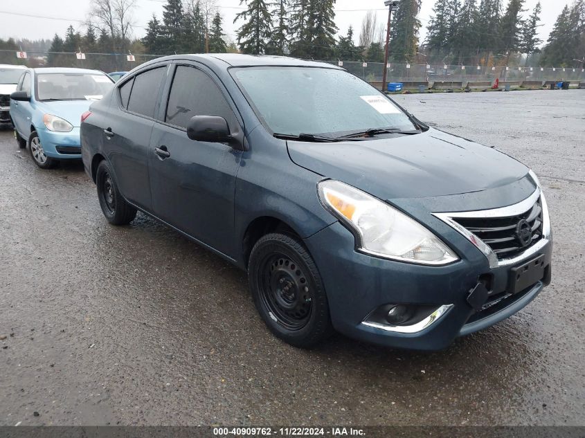 2015 Nissan Versa 1.6 S VIN: 3N1CN7AP6FL801792 Lot: 40909762