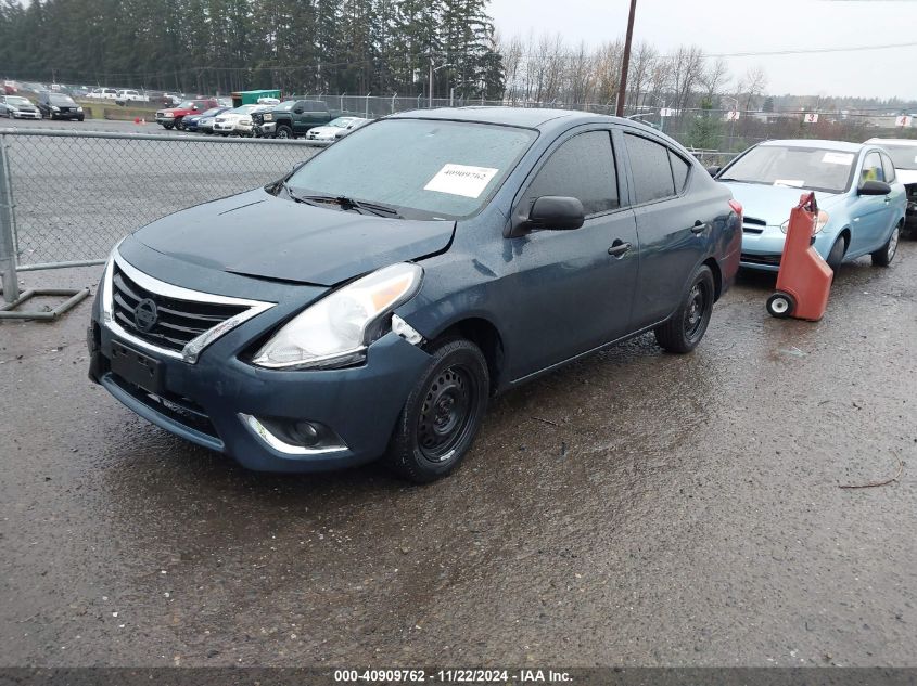 2015 Nissan Versa 1.6 S VIN: 3N1CN7AP6FL801792 Lot: 40909762